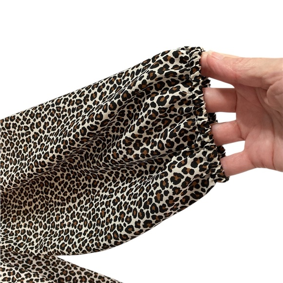 NWT Michael Kors Animal Print Flowy Tunic Top Size 2X - Picture 4 of 5